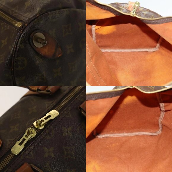 LOUIS VUITTON Monogram Keepall 50 Boston Bag Vintage M41426 LV Auth 137698 - Picture 14 of 15